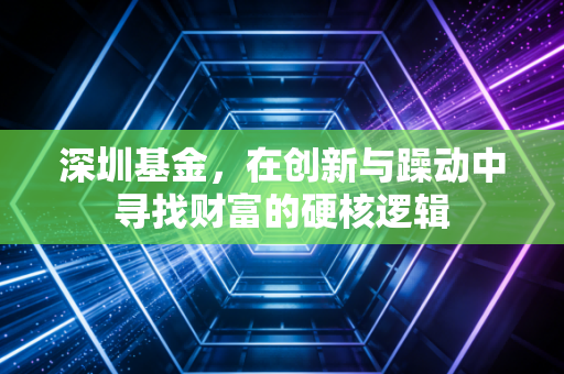 深圳基金,在创新与躁动中寻找财富的硬核逻辑