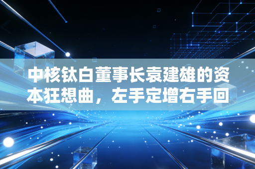 中核钛白董事长袁建雄的资本狂想曲,左手定增右手回购,是跨界天才还是镰刀高手?