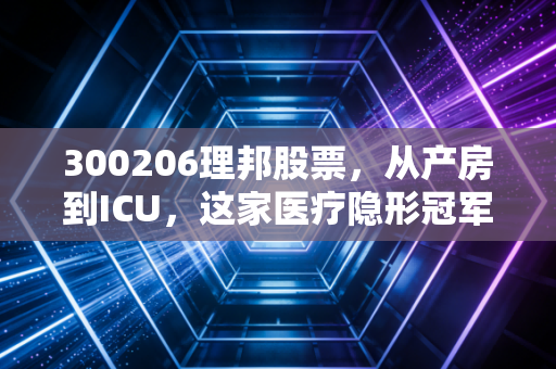 300206理邦股票,从产房到ICU,这家医疗隐形冠军到底值不值得托付?