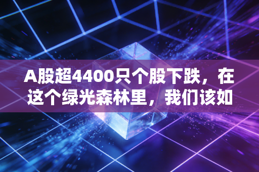 A股超4400只个股下跌,在这个绿光森林里,我们该如何安放焦虑?