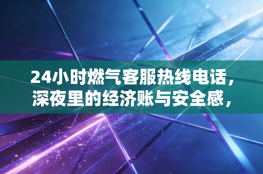 24小时燃气客服热线电话,深夜里的经济账与安全感,比你想的更重要