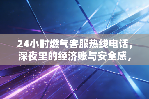 24小时燃气客服热线电话,深夜里的经济账与安全感,比你想的更重要