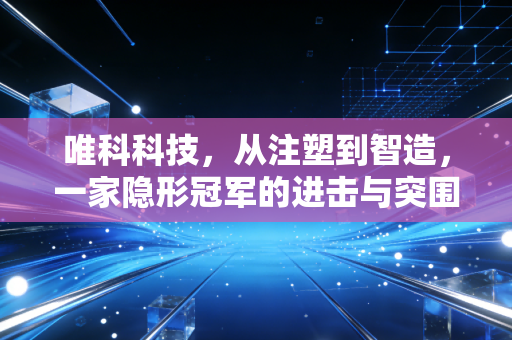 唯科科技,从注塑到智造,一家隐形冠军的进击与突围