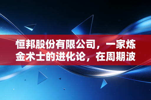 恒邦股份有限公司,一家炼金术士的进化论,在周期波动中如何守住财富的底色