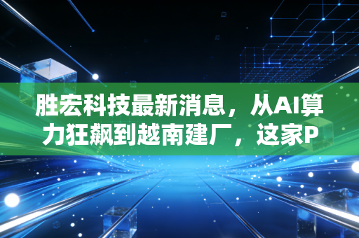 胜宏科技最新消息,从AI算力狂飙到越南建厂,这家PCB隐形冠军到底值不值得托付?