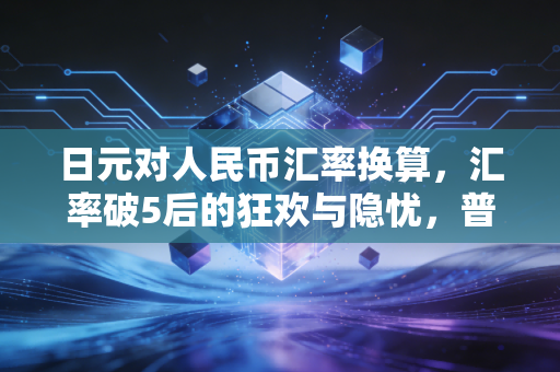 日元对人民币汇率换算，汇率破5后的狂欢与隐忧，普通人该如何应对？
