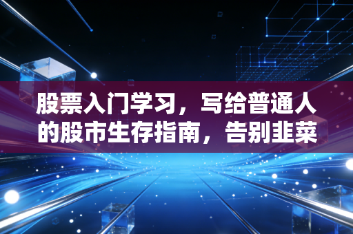 股票入门学习,写给普通人的股市生存指南,告别韭菜命运