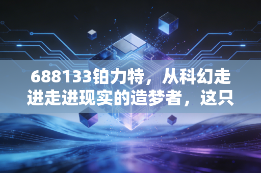688133铂力特,从科幻走进走进现实的造梦者,这只科创板明星股到底值不值得你长情持有?