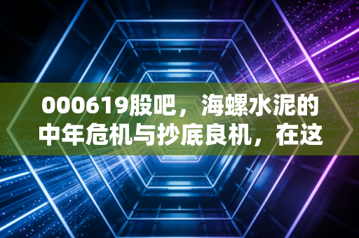 000619股吧，海螺水泥的中年危机与抄底良机，在这个冷清的周期里我们该何去何从？