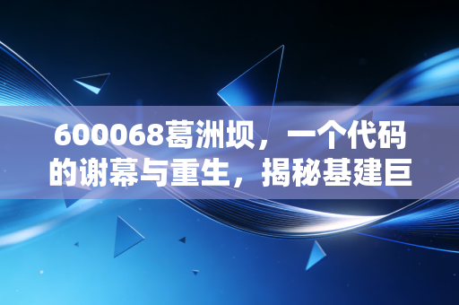 600068葛洲坝,一个代码的谢幕与重生,揭秘基建巨头的硬核生存法则