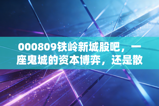 000809铁岭新城股吧,一座鬼城的资本博弈,还是散户心中永远的痛?