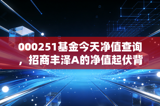 000251基金今天净值查询,招商丰泽A的净值起伏背后,藏着怎样的投资哲学?