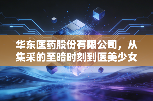 华东医药股份有限公司,从集采的至暗时刻到医美少女针的华丽转身,是泡沫还是新生?