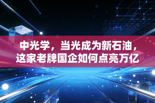 中光学,当光成为新石油,这家老牌国企如何点亮万亿赛道?