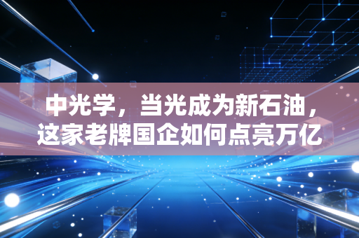 中光学,当光成为新石油,这家老牌国企如何点亮万亿赛道?