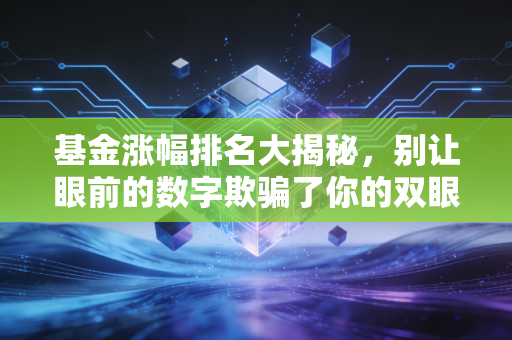 基金涨幅排名大揭秘,别让眼前的数字欺骗了你的双眼
