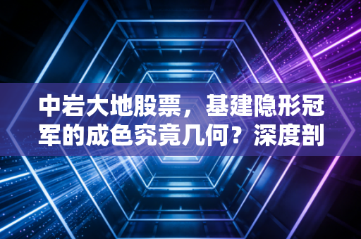 中岩大地股票,基建隐形冠军的成色究竟几何?深度剖析这只细分赛道的潜力股