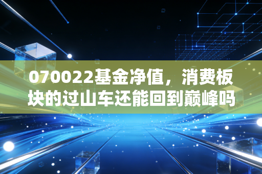 070022基金净值,消费板块的过山车还能回到巅峰吗?聊聊萧楠和他的易方达消费行业精选
