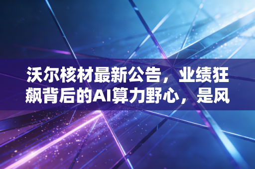 沃尔核材最新公告,业绩狂飙背后的AI算力野心,是风口还是泡沫?