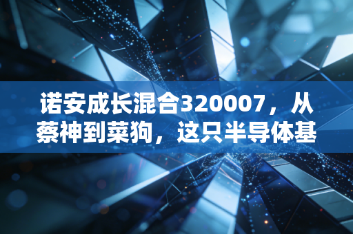 诺安成长混合320007,从蔡神到菜狗,这只半导体基金还能重回巅峰吗?