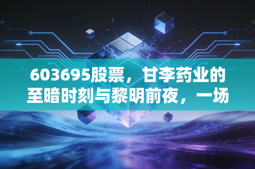 603695股票，甘李药业的至暗时刻与黎明前夜，一场关于集采与重生的深度复盘