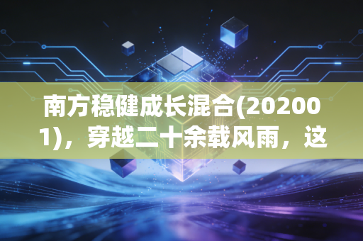 南方稳健成长混合(202001),穿越二十余载风雨,这只元老级基金还能给我们要的稳稳幸福吗?