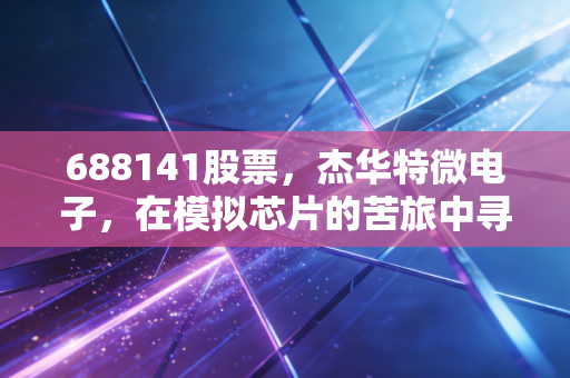 688141股票,杰华特微电子,在模拟芯片的苦旅中寻找光亮