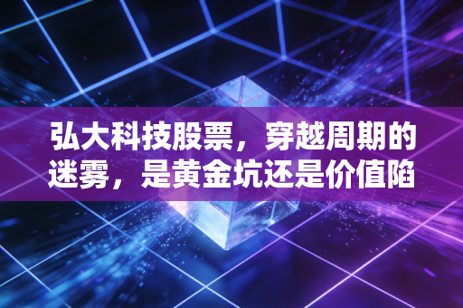 弘大科技股票,穿越周期的迷雾,是黄金坑还是价值陷阱?