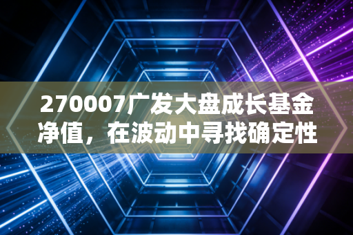 270007广发大盘成长基金净值,在波动中寻找确定性,老牌基民的爱恨情仇