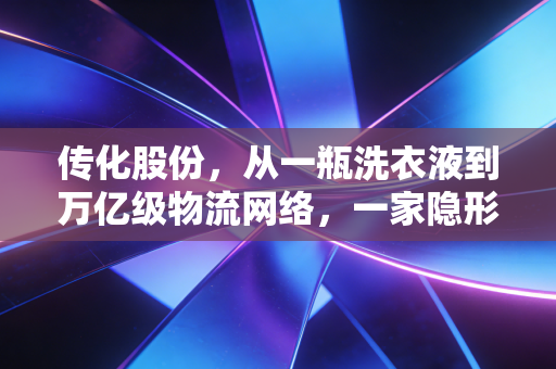 传化股份,从一瓶洗衣液到万亿级物流网络,一家隐形冠军的倔强与进化
