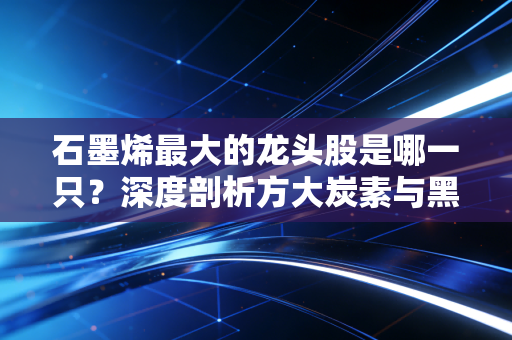 石墨烯最大的龙头股是哪一只?深度剖析方大炭素与黑金神话的投资真相
