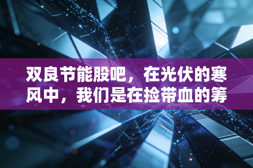 双良节能股吧,在光伏的寒风中,我们是在捡带血的筹码还是接飞刀?