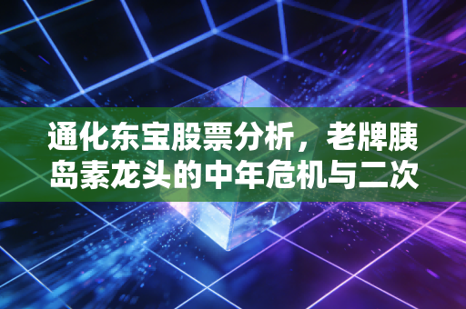 通化东宝股票分析,老牌胰岛素龙头的中年危机与二次突围,现在还能买吗?