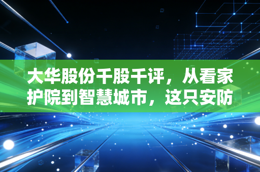 大华股份千股千评,从看家护院到智慧城市,这只安防老二的底色变了