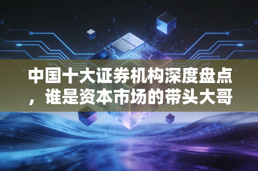 中国十大证券机构深度盘点,谁是资本市场的带头大哥?