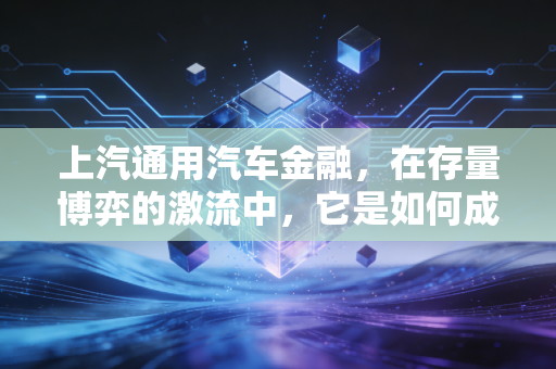 上汽通用汽车金融，在存量博弈的激流中，它是如何成为车市隐形操盘手的？