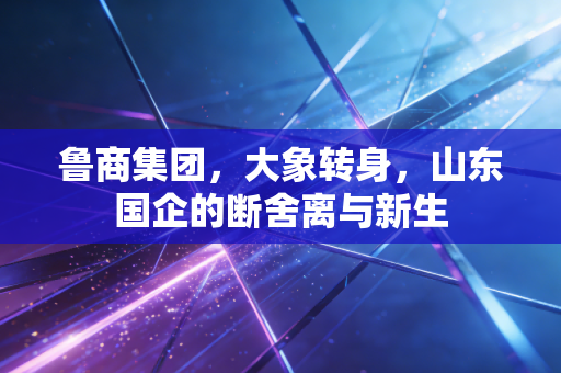 鲁商集团，大象转身，山东国企的断舍离与新生