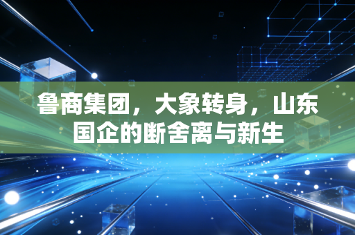 鲁商集团，大象转身，山东国企的断舍离与新生