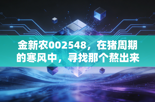 金新农002548,在猪周期的寒风中,寻找那个熬出来的春天