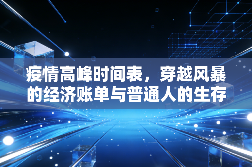 疫情高峰时间表,穿越风暴的经济账单与普通人的生存智慧
