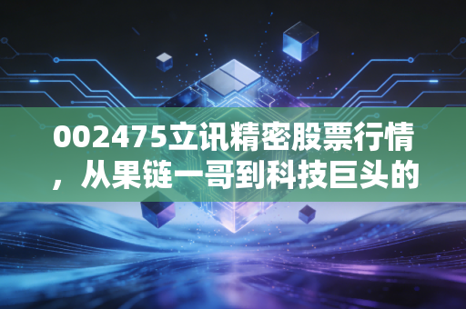 002475立讯精密股票行情，从果链一哥到科技巨头的蜕变，现在的价格是黄金坑还是深水区？
