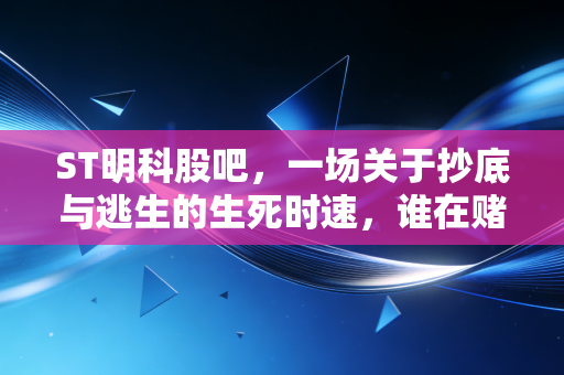 ST明科股吧,一场关于抄底与逃生的生死时速,谁在赌那个万分之一?
