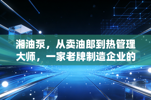 湘油泵，从卖油郎到热管理大师，一家老牌制造企业的突围样本