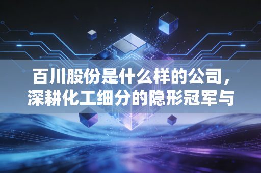 百川股份是什么样的公司,深耕化工细分的隐形冠军与新能源赛道的跨界挑战者