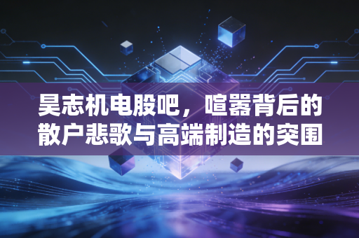 昊志机电股吧,喧嚣背后的散户悲歌与高端制造的突围之路