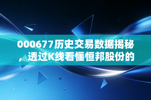 000677历史交易数据揭秘,透过K线看懂恒邦股份的黄金炼金术与投资人性