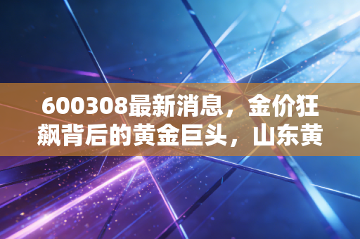 600308最新消息,金价狂飙背后的黄金巨头,山东黄金还能追吗?深度解析与实战思考