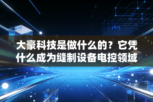 大豪科技是做什么的？它凭什么成为缝制设备电控领域的带头大哥？