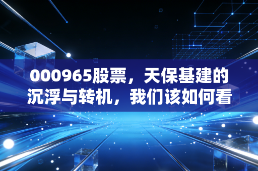 000965股票,天保基建的沉浮与转机,我们该如何看待基建股的第二春?