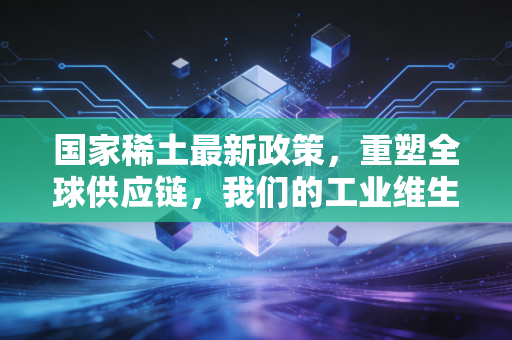 国家稀土最新政策,重塑全球供应链,我们的工业维生素到底贵在哪儿?